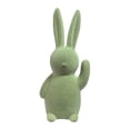Easter Bunny Flocked Figurine 16 Inch, Easter Decorations for Home ...