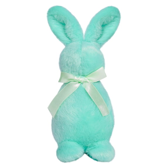 Easter Bunny Flocked Tabletop Decorations, 7"- 1 Pc