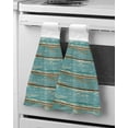 thumbnail image 1 of Easter Bunny Floral Boho Hand Towels Kitchen Bathroom Hanging Cloth Quick Dry Soft Absorbent Microfiber Towels, 1 of 7