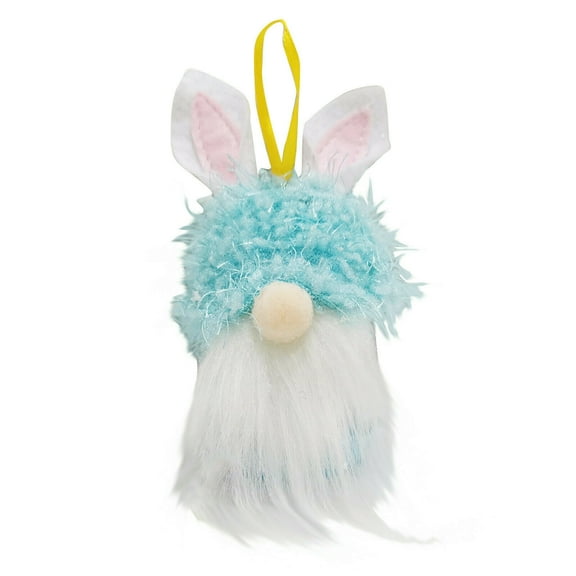 Easter Bunny Gnome Candy Jar, Usavan Faceless Doll Easter Decor with Beard, Adorable Spring Home Decoration Storage Container for Women KidsGifts Party