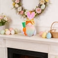 thumbnail image 1 of Easter Bunny Gnome Spring Gift, 9 Inch Easter Gnome Decoration for Home Centerpiece, Swedish Tomte Elf Plush, Cute Faceless Dwarf Ornament, 1 of 6