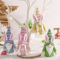 thumbnail image 1 of Easter Bunny Gnomes Plush Elf Decorations, Spring Easter Gnome Gift, Home Table Ornament, Easter Day Home Decor, 1 of 7