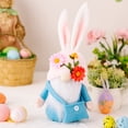 thumbnail image 1 of Easter Bunny Gnomes Spring Gifts Decor, Elf Dwarf Ornaments Valentine Gnome Plush Handmade Gifts, 1 of 6