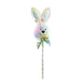 thumbnail image 1 of Easter Bunny Head On Stick Polyester Tye-Dye Rabbit Fabric 0808758, 1 of 4