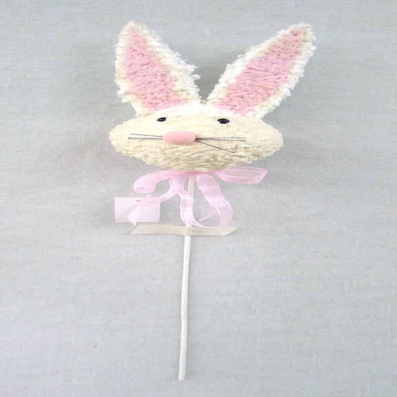 Easter Bunny Head Pick - 25"