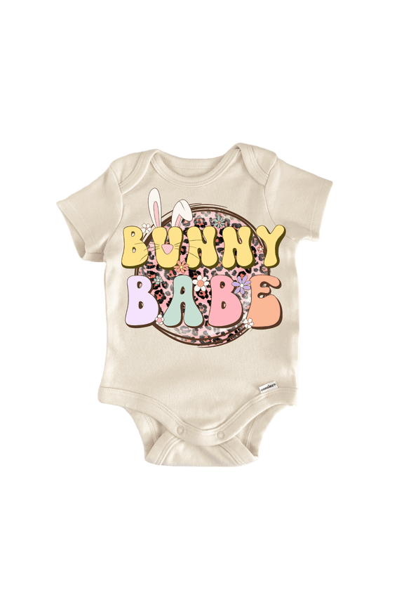 Easter Bunny Jesus Babe Bunny - Baby Bodysuit