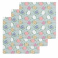 thumbnail image 1 of Easter Bunny Kitchen Dish Towels for Drying Dishes Set of 3, Colorful Eggs Spring Leaves Daisy Blue Waffle Weave Microfiber Hand Tea Bathroom Towels Quick Dry & Absorbent Towel 12x12, 1 of 7