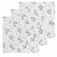 thumbnail image 1 of Easter Bunny Kitchen Dish Towels for Drying Dishes Set of 3, Spring Purple Flower Rustic Rabbit Farmhouse Waffle Weave Microfiber Hand Tea Bathroom Towels Quick Dry & Absorbent Towel 12x12, 1 of 7
