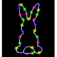 thumbnail image 1 of Easter Bunny LED Window Light Set - Battery Operated with Timer, Festive Hanging LED Lights, Easter Home Window & Wall Decoration Ornament, 1 of 5