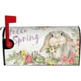 thumbnail image 1 of Easter Bunny Mailbox Cover Mailbox Wraps, Waterproof Mailbox Covers Magnetic Post Box Cover Standard Size 21"(L) x 18"(W) Garden Yard Outside Farmhouse Home Decor, 1 of 6