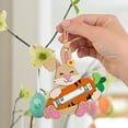 thumbnail image 1 of Easter Bunny Money Holder,Easter Money Holders for Cash Gift,Bunny Egg Happy Easter Cards Ornaments Party Favors Decoration,Basket Stuffers Tag Card Holiday Surprise Gift,Easter Money Holder Cards, 1 of 1