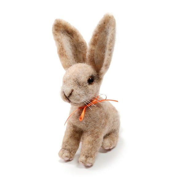 Easter Bunny Needle Felting Kit for Beginners Gift for Mom DIY Craft Felt Kit