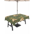 thumbnail image 1 of Easter Bunny Outdoor Tablecloth - 52x70 Inch Rectangle Dining Table Cover, Spring Yellow Flowers Country Plants Green Waterproof Outdoor Table Cloth with Umbrella Hole & Zipper for Picnic/Patio/Party, 1 of 7