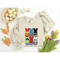 thumbnail image 1 of Easter Bunny Peeps Sweatshirt, Easter Hero Bunny Shirt, Cute Kids Easter Peeps Shirt, Funny Easter Day Gift, 1 of 5