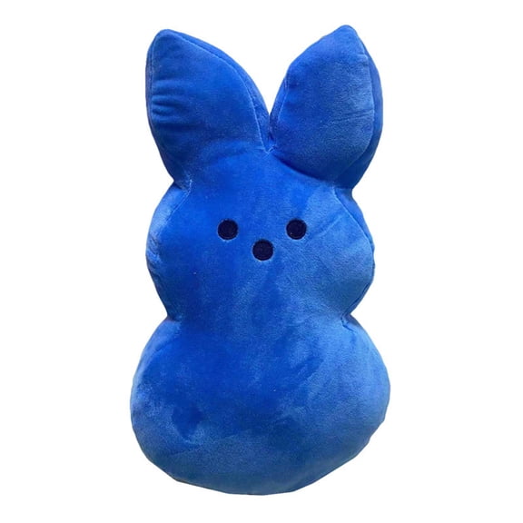 Easter Bunny Plush Blue 15 Easter Bunny Pillow Cute Plush Bunny Stuffed Animal Soft Lumbar Back Cushion Plush Toy for Kid Car Home Decor 15/38/60Cm