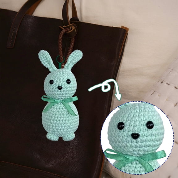 Easter Bunny Plush Decoration, Cute Easter Bunny Stuffed Animals, Easter party Decoration and Easter Gift, Green