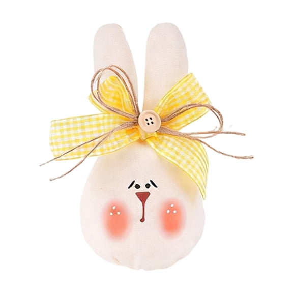 Easter Bunny Plush Doll with Bow Large Size Retro Doll,Soft & Snuggly Toy for Easter,Lovely Plush Toy Ornaments for Easter,Perfect Gifts