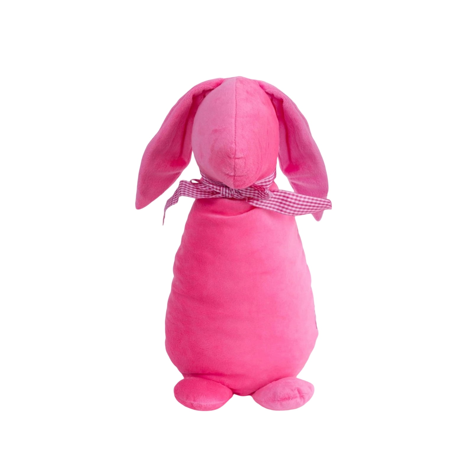 Easter Bunny Plush Doll with Bow, Standing Comfort Toy, Sleep Companion for Kids