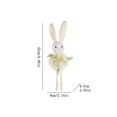 thumbnail image 1 of Easter Bunny Plush Toy, 22cm Stuffed Rabbit Home Decor, Easter Gift for Kids, 1 of 2