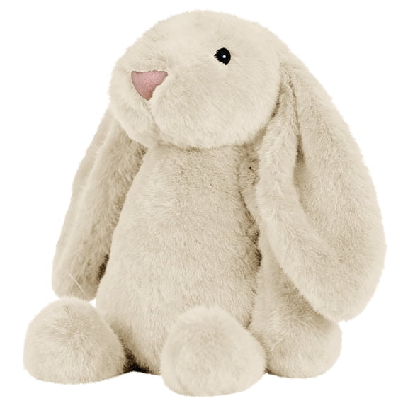 Easter Bunny Plush Toy, Fluffy Long-Ear Bunny Stuffed Animal, Rabbit Stuffed Animal, Perfect Easter Decor for Spring Birthaday Hoilday Gifts(Beige)