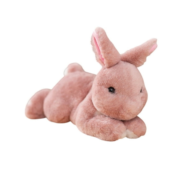 Easter Bunny Plush Toy, Soft Plush Stuffed Animal, Multicolor Sleeping Doll for Kids, Cozy and Durable Fabric, Cute Rabbit Design, Perfect Birthday Gift for Children and Adults
