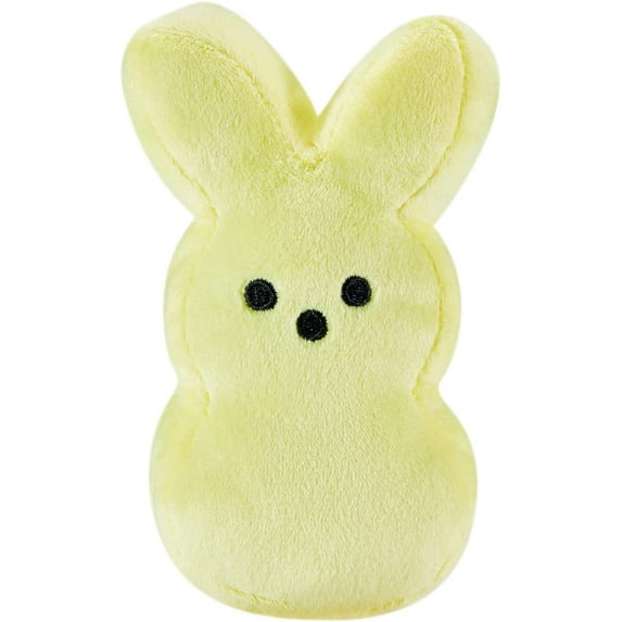 Easter Bunny Plush Toys 15cm/6inch Cute Peep Rabbit Stuffed Animal Easter Decorations Gift for Kids