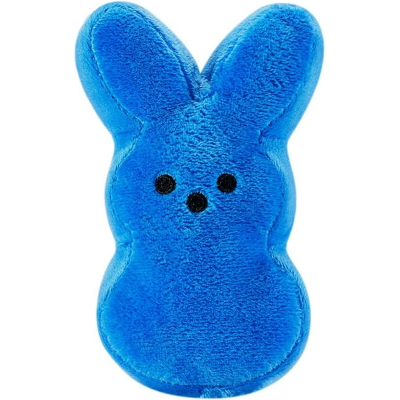 Easter Bunny Plush Toys Cute Peep Rabbit Stuffed Animal 6inches Stuffed Bunny Plushies Home Decor Party Supplies Gift for Kids