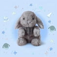 thumbnail image 1 of Easter Bunny Plushie with Long Floppy Ears – Sitting Stuffed Rabbit Toy for Spring Home Decor, Soft Cuddly Easter Decoration Gift for Kids Girls Basket Filler, 1 of 3