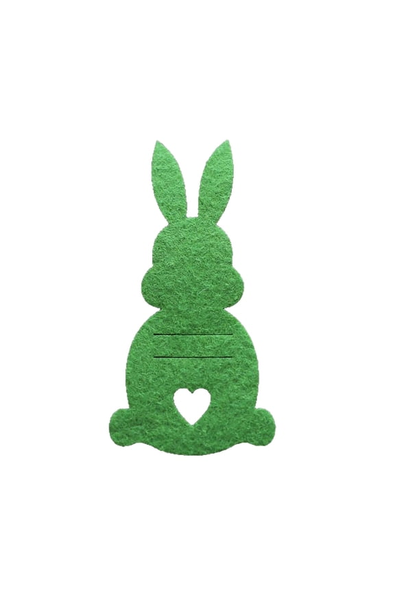 Easter Bunny Purse & Plate Set - Cute Rabbit - Motif Pouch and Decorative Dish, Durable, Great for Easter Treats