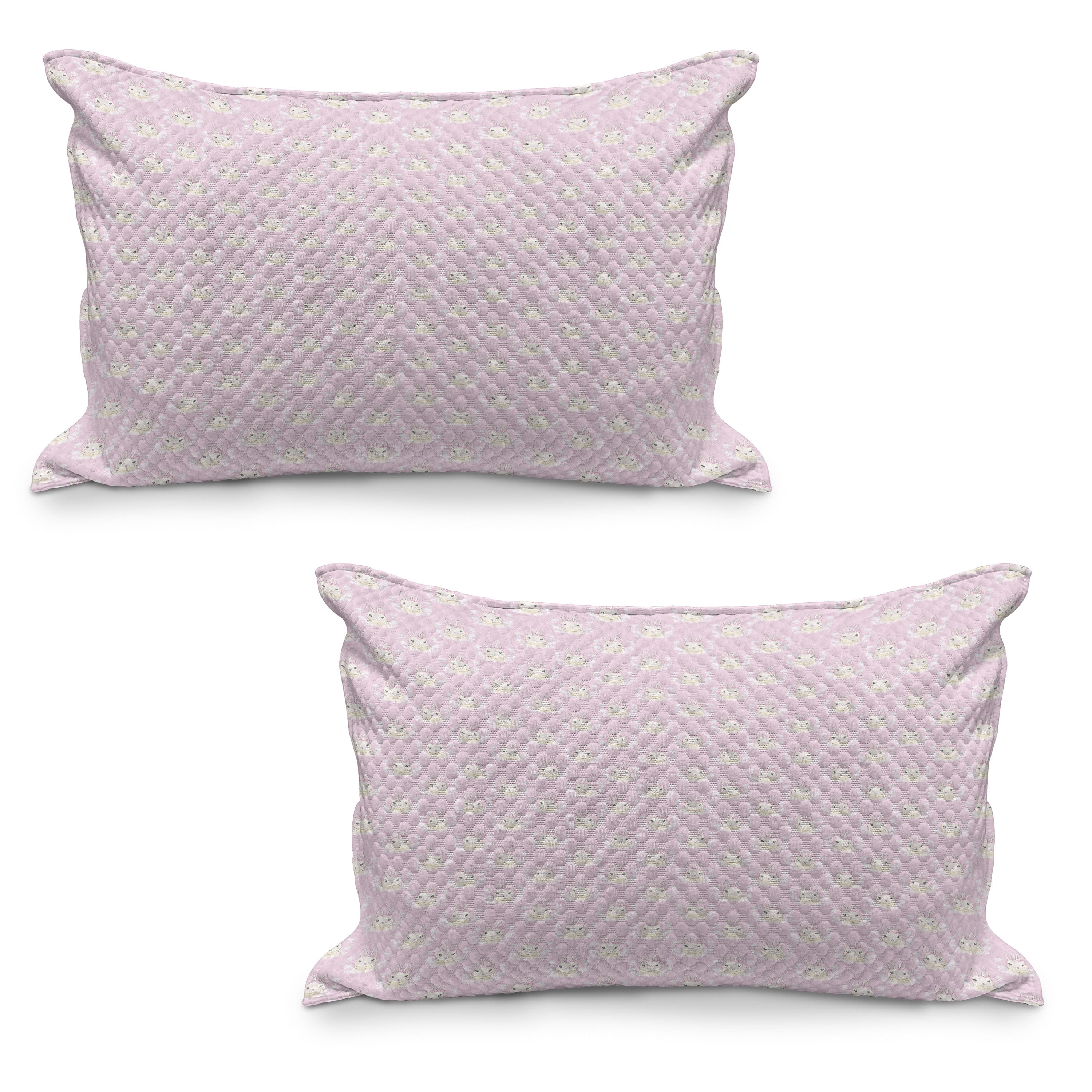 Store Floral Easter Bunny Pillows Set of 2