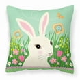 thumbnail image 1 of Easter Bunny Rabbit Fabric Decorative Pillow, 1 of 1