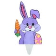 Easter Bunny Shaped Yard Sign Get Into Spring Yard Decorating With