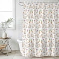 thumbnail image 1 of Easter Bunny Shower Curtain Set, Waterproof Shower Curtains for Bathroom, Watercolor Rabbits Spring Modern Washable Fabric Cloth Bath Curtain for Bathtub Decoration with Hooks 54x78 Inches, 1 of 9