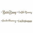 thumbnail image 1 of Easter Bunny Sign Unfinished Wood Cutout Home Decor DIY Option 3- 12" Wide / 1/4", 1 of 3