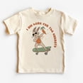 thumbnail image 1 of Easter Bunny Skateboarding Toddler Shirt - Funny I Am Here For The Carrots Children'S Clothing - Boho Kids & Youth Shirts TODDLER SHORT SLEEVE TEE BELLA CANVAS 3001T, 1 of 3