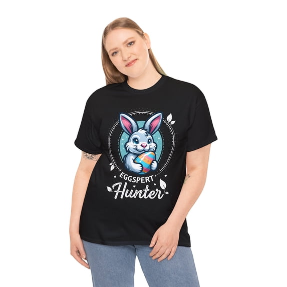 Easter Bunny Spring Rabbit Easter Egg Hunting Shirt Easter Plus Size Clothing for Women