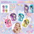thumbnail image 1 of Easter Bunny Squeeze Toys 4-Pack, Soft & Stretchy, Cute Assorted Colors for Stress Relief & Easter Gifts (4Pcs, Random Color), 1 of 8