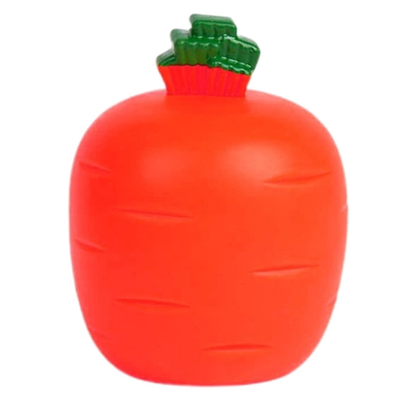 Easter Bunny Squishing Toys, Carrot Squishy Stress Relief Toys, Realistic Animal Squishies Squeeze Toys, Sensory Stress Toys Easter Bags Fillers Soft Toys for Decompression Anxiety Relaxation(White)