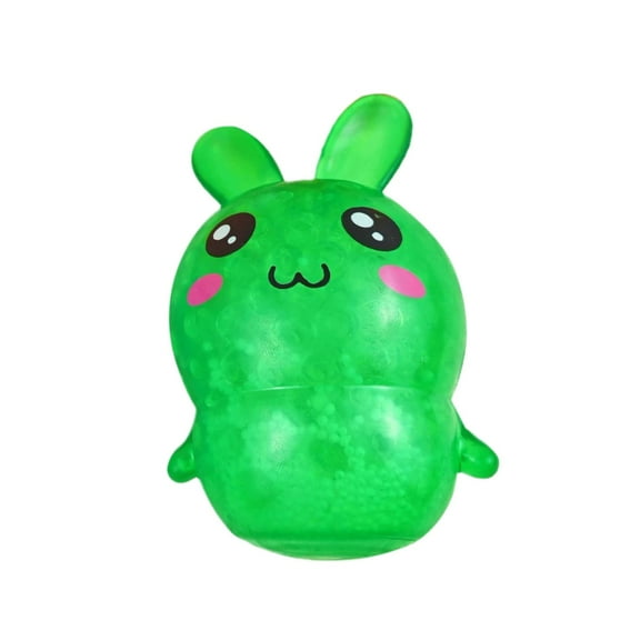 Easter Bunny Squishy Hot Selling Non Toxic Toy Holiday Themed For Stress Release Easter Basket Stuffer Party Favor Accessory Festive Design Perfect For Easter Celebrations And Gift Giving Green