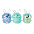 thumbnail image 1 of Easter Bunny Fidget Squishy Toys 3-Pack, Soft & Stretchy, Cute Assorted Colors for Stress Relief & Easter Gifts (3Pcs, Blue & Cyan & Green), 1 of 7