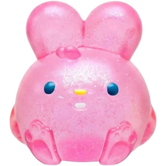 Easter Bunny Stress Balls for Adults,Squishy Stress Ball Easter Stress Relief Fidget Balls Sensory for Anxiety Stress Easter Party Favors (Red)