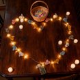 thumbnail image 1 of Easter Bunny String Lights, 86 inch Battery Operated Bunny Shape String Lights, Pastel Lights for Easter, Party, Fireplace, Tree, Indoor Outdoor Decorations, 1 of 9