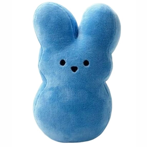 Easter Bunny Stuffed Animal Spring Decor, 5.9" Easter Peep Plush Stuffed Bunny Toys Home Decor, Easter Basket Stuffers Bunny Plush Soft Gifts for Teens Adults