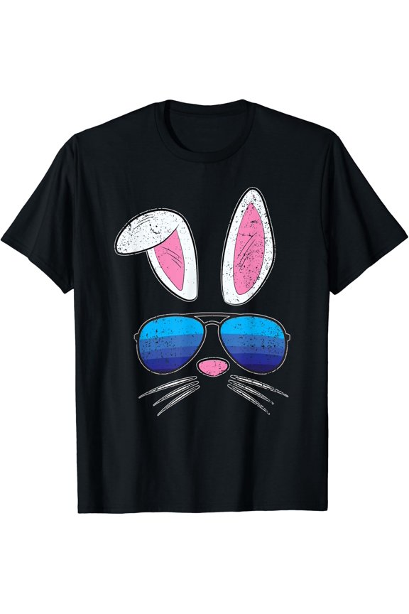 Easter Bunny Sunglasses Cute Rabbit Face Spring Holiday Apparel