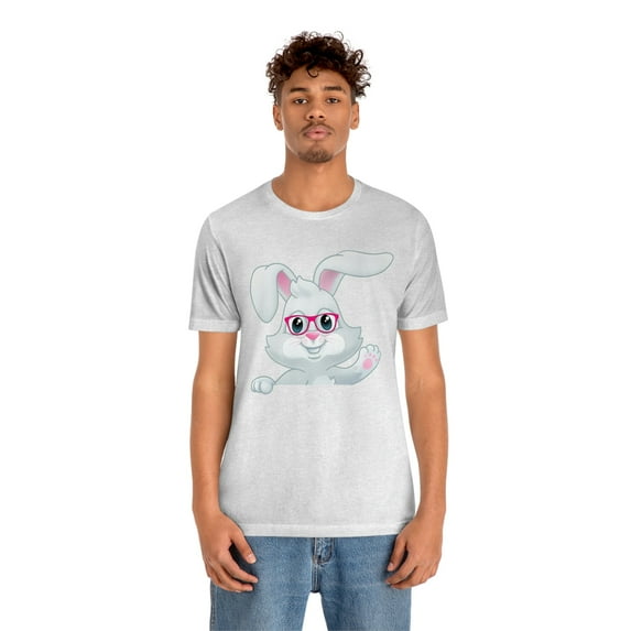 Easter Bunny TShirt, Unisex Jersey Short Sleeve Tee