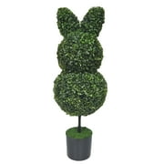 Easter Bunny Topiary, 35", by My Texas House