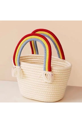 Easter Bunny Tote Bag for Kids Holiday Egg Cute Rabbit Design Durable Lightweight Childrens Easter Alternative