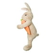 thumbnail image 1 of Easter Bunny Tree Topper Decorations,Spring Plush Rabbit Hugged Carrot for Tree Basket Stuffers Holiday Home Party Supplies Decor, 1 of 5