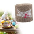 thumbnail image 1 of Easter Bunny Wired Edge Ribbons Spring Decorative Wrapping Ribbon for DIY Crafts Holiday Baskets and Home Party Celebration, 1 of 9
