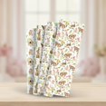 thumbnail image 1 of Easter Bunny Wrapping Paper - Spring Rabbit Flower Art Gift Wrap Supplies for Presents, DIY Crafts & Celebrations, 1 of 4